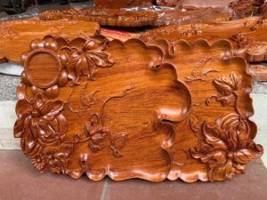 Khay Trà Gỗ Hương Khay Trà Gỗ Hương