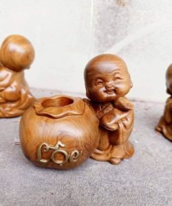 Lọ tăm gỗ hương  Lọ tăm gỗ hương