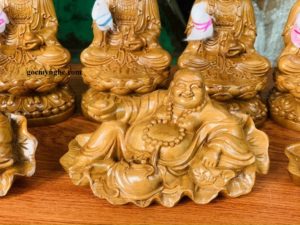 Tượng Phật Di Lặc Lá Sen 