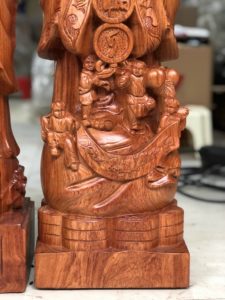 Tượng di lặc chúc phúc