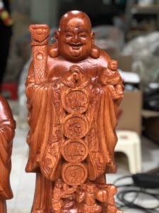 Tượng di lặc chúc phúc