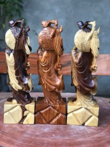 Đạt Ma Khất Thực Gỗ Cẩm