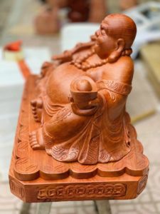 Tượng Phật Di Lặc Vạn Sự Như Ý Gỗ Hương Tượng Phật Di Lặc Vạn Sự Như Ý Gỗ Hương