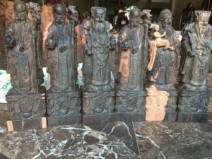 Tượng Phúc Lộc Thọ Gỗ Mun