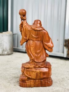 Tượng Phật Di Lặc Gỗ Hương