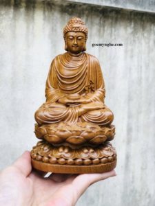 Tượng Phật Thích Ca Gỗ Bách Xanh Tượng Phật Thích Ca Gỗ Bách Xanh